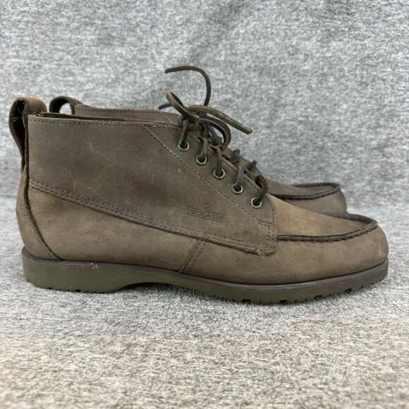 ✓Sebago Moc Toe Chukka Boots Mens 8.5M Cook-town Brown  display picture 1